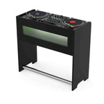 Glorious GigBar DJ Workstation for Turntables and Controllers - Black - Hollywood DJ
