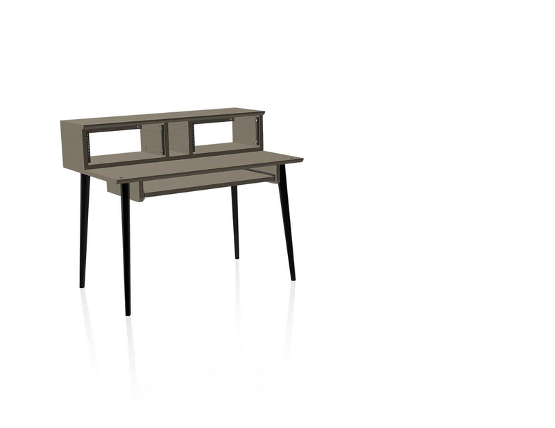 Gator Frameworks GFW-ELITEDESK-GRY Elite Series Furniture Main Desk in Driftwood - Grey - Hollywood DJ