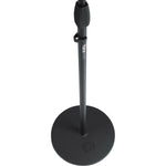 Gator Frameworks GFW-MIC-1200 Standard 12" Round Base Mic Stand - Hollywood DJ