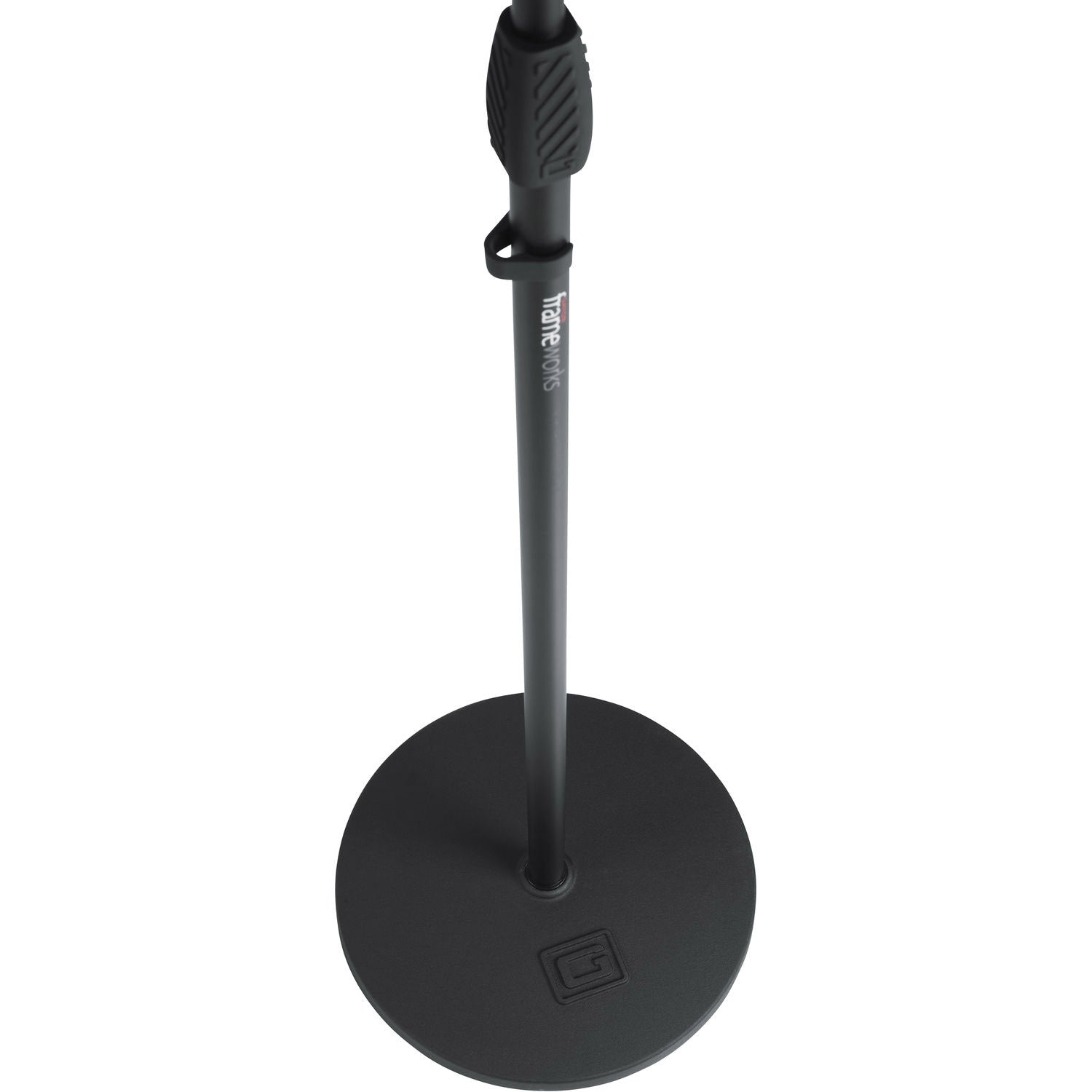 Gator Frameworks GFW-MIC-1200 Standard 12" Round Base Mic Stand - Hollywood DJ