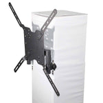 ProX XT-FLEXTOTEM TV Adjustable Totem Stand with TV Mount, Foldable Base Plate and Speaker Stud - 3ft to 6ft Height - Hollywood DJ