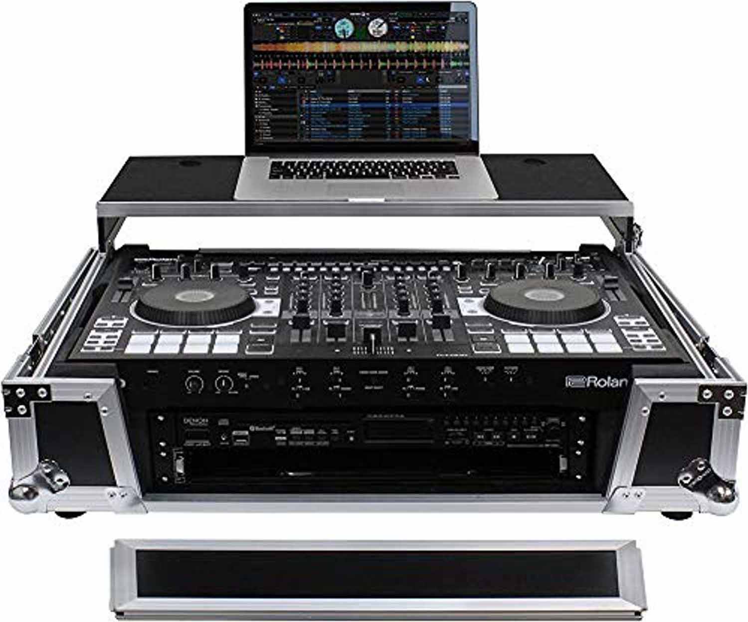 Odyssey FZGSMC7000W2 Glide Style DJ Controller Case for Denon MC7000 - Hollywood DJ