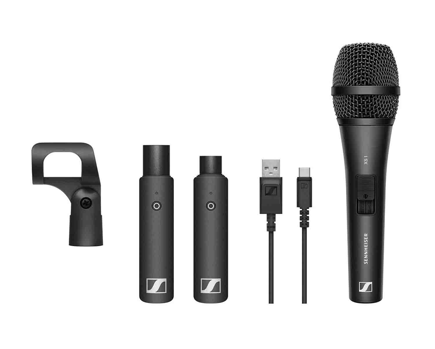 Sennheiser XSW-D VOCAL SET Plug-On Digital Wireless System with Dynamic Microphone - 2.4 GHz - Hollywood DJ