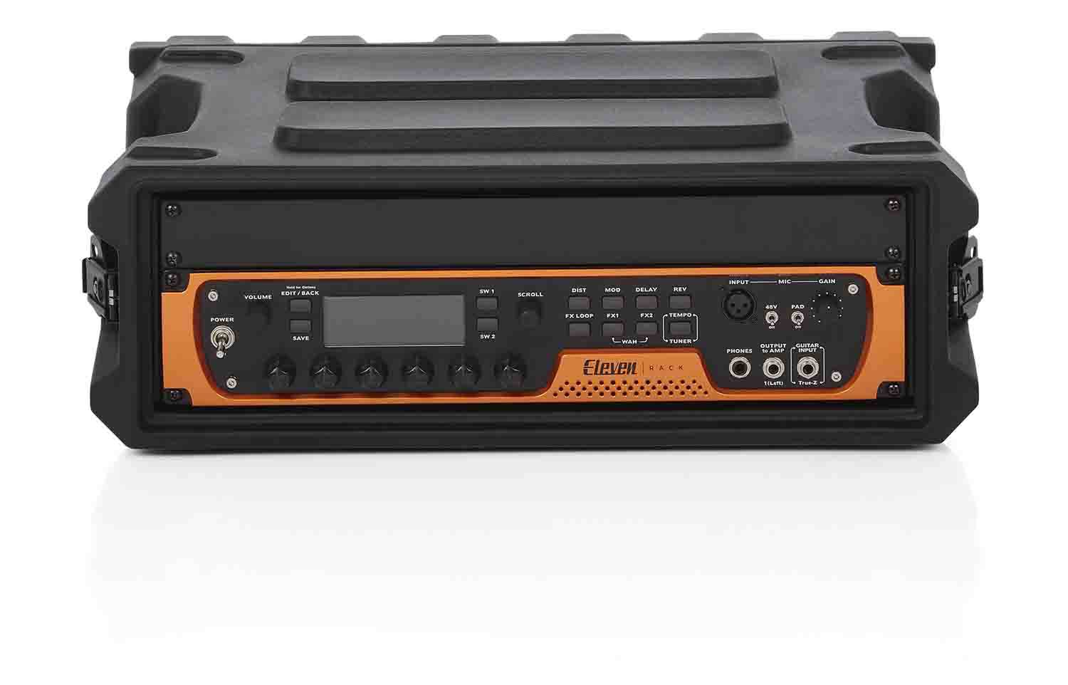 Gator Cases G-PRO-3U-13, 3U Deep Molded Audio Rack Case - 13 Inch - Hollywood DJ