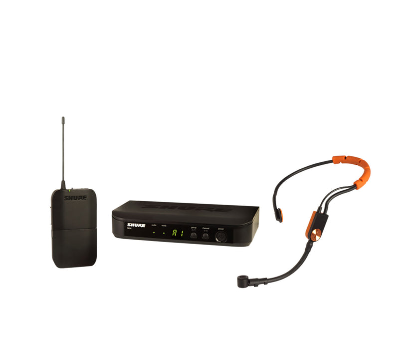 Shure BLX14/SM31 Wireless Fitness Headset System with SM31FH Headset Microphone - Hollywood DJ