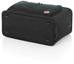 Gator Cases GR-RACKBAG-4U, 4U Lightweight Rack Bag with Aluminum Frame and PE Reinforcement - Hollywood DJ