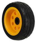 Rock N Roller RWHLO8X3 Pair of Wheels for R6, R8, R14 and R16 - 8" x 3" - Hollywood DJ
