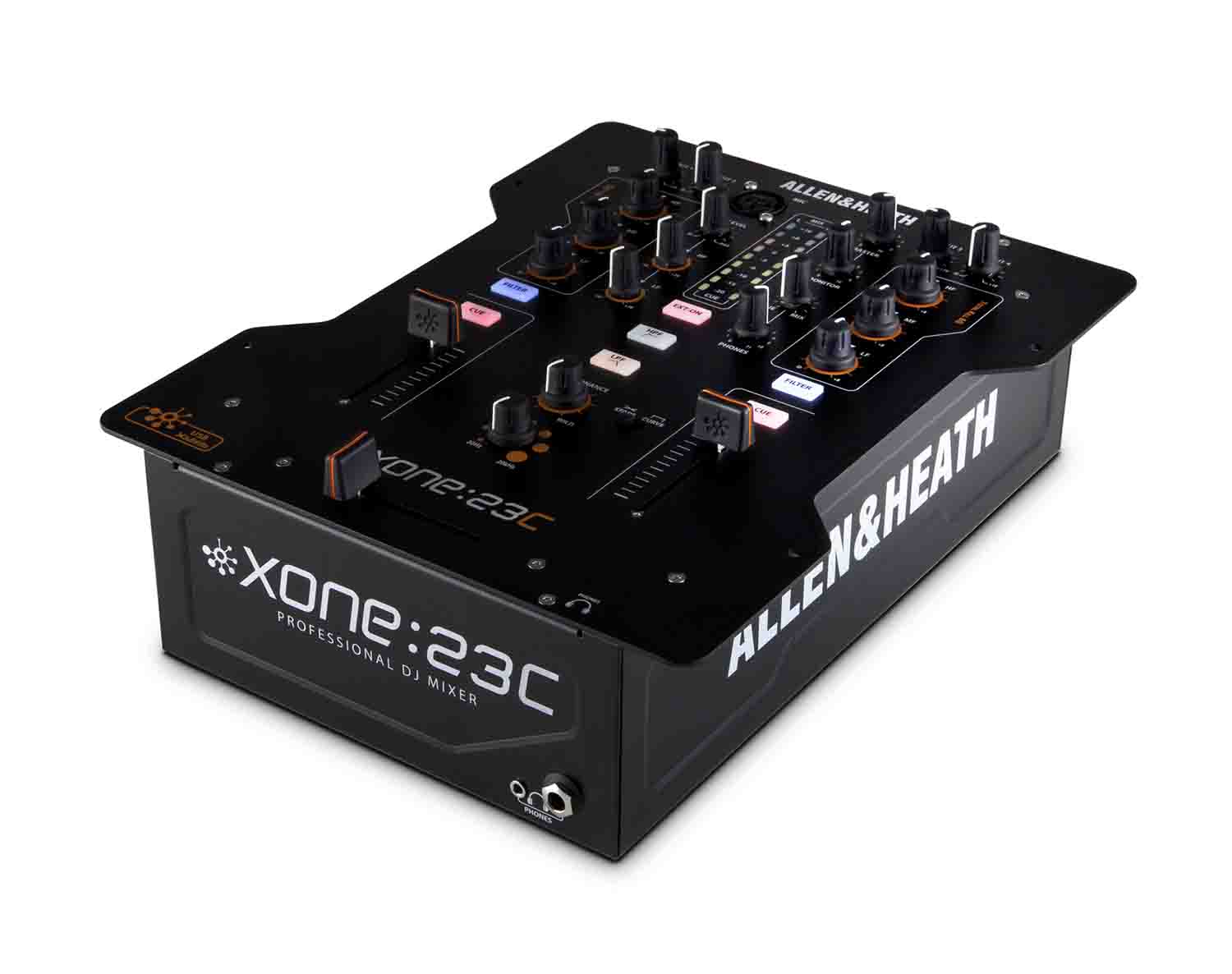 Allen & Heath XONE:23C, DJ Mixer with Internal SoundCard - Hollywood DJ