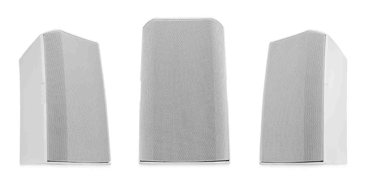 B-Stock: QSC AD-S4T-WH Acoustic Design Series 4.5" 2-Way 50W Surface-Mount Loudspeaker - White - Hollywood DJ