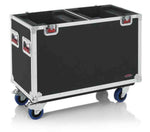 Gator GTOURMH250 Flight Case for two 250-style Moving Head Lights - Hollywood DJ