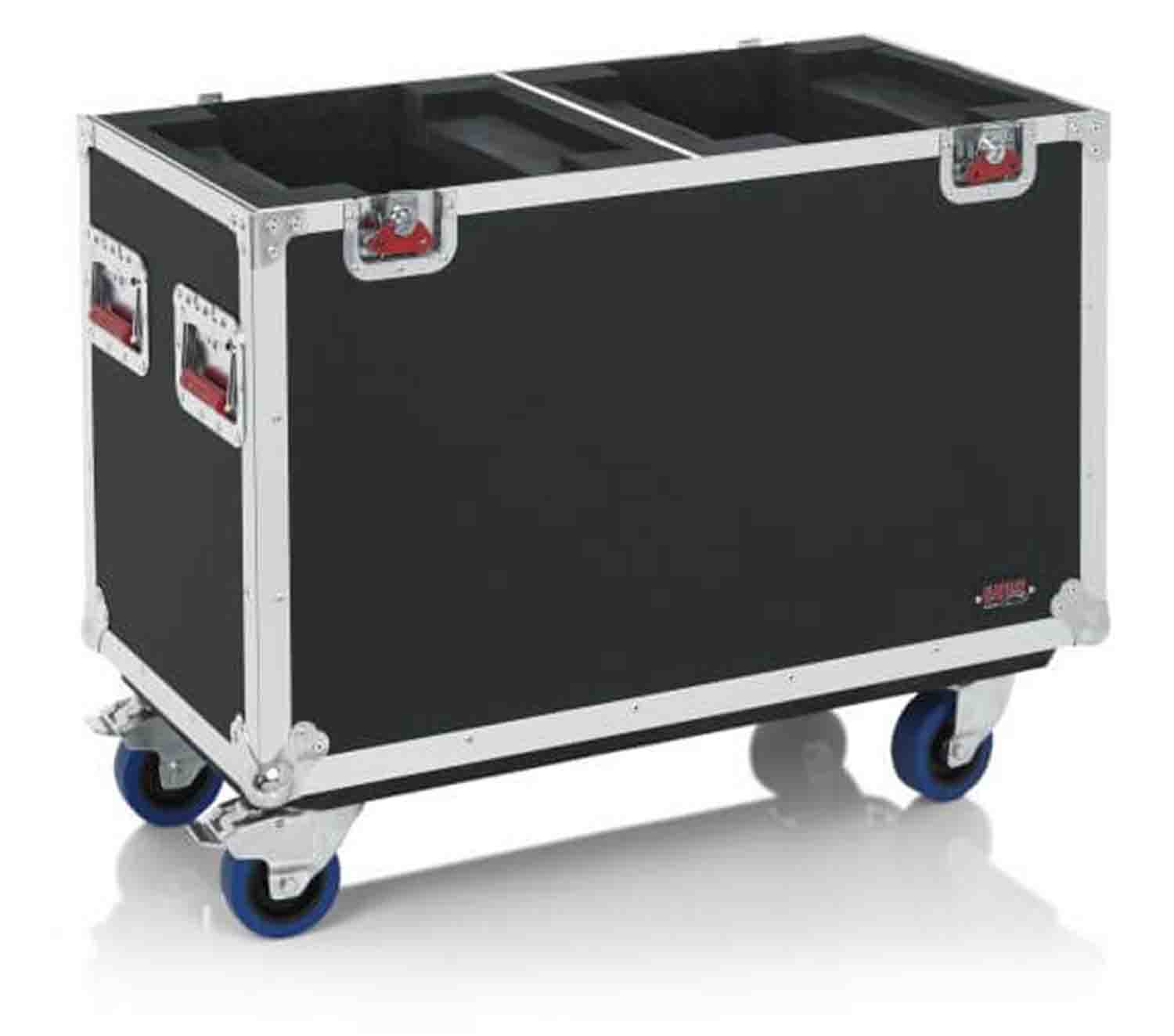 Gator GTOURMH250 Flight Case for two 250-style Moving Head Lights - Hollywood DJ