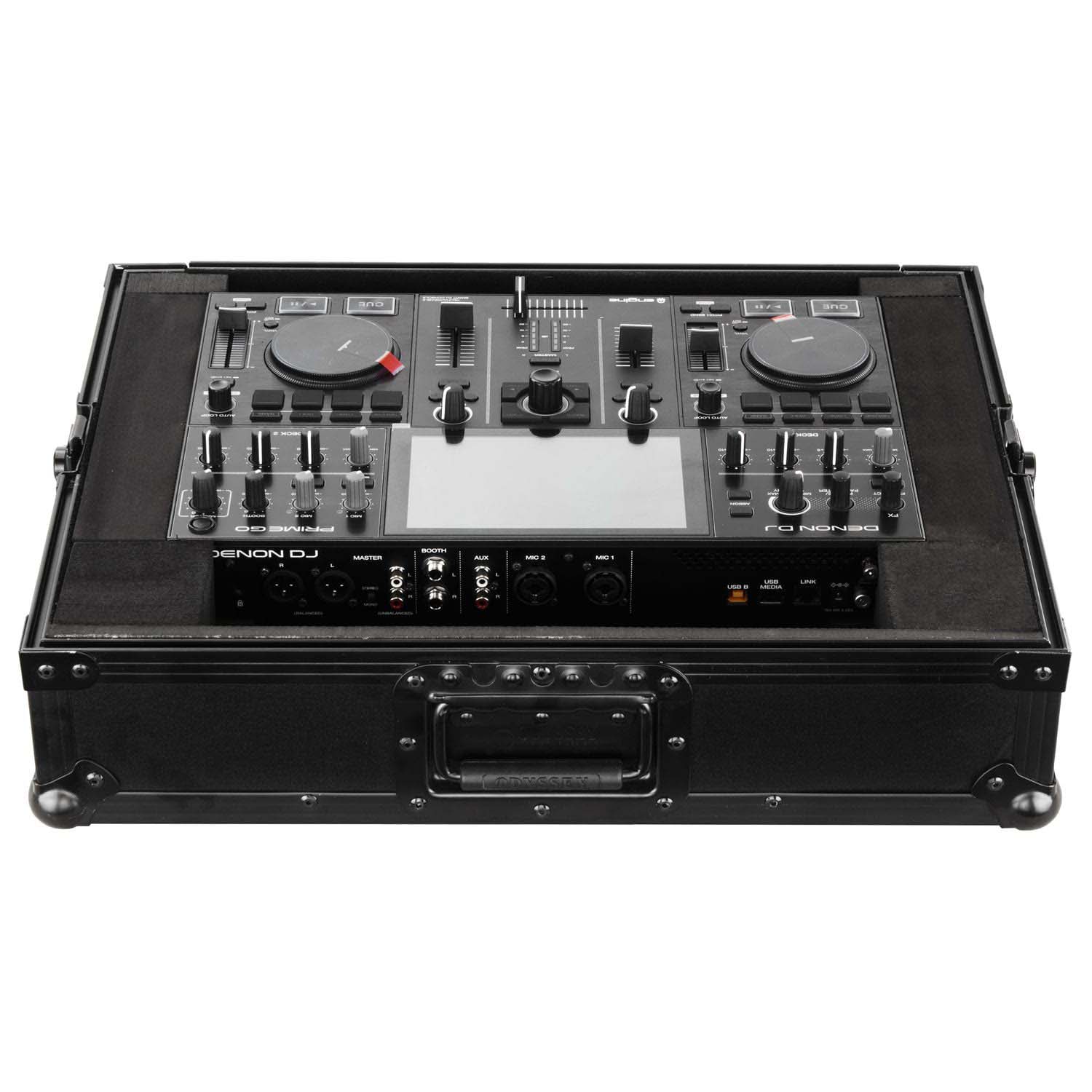 B-Stock: Odyssey FRPRIMEGOBLM DJ Case for Denon Prime Go Standalone DJ System - Black - Hollywood DJ
