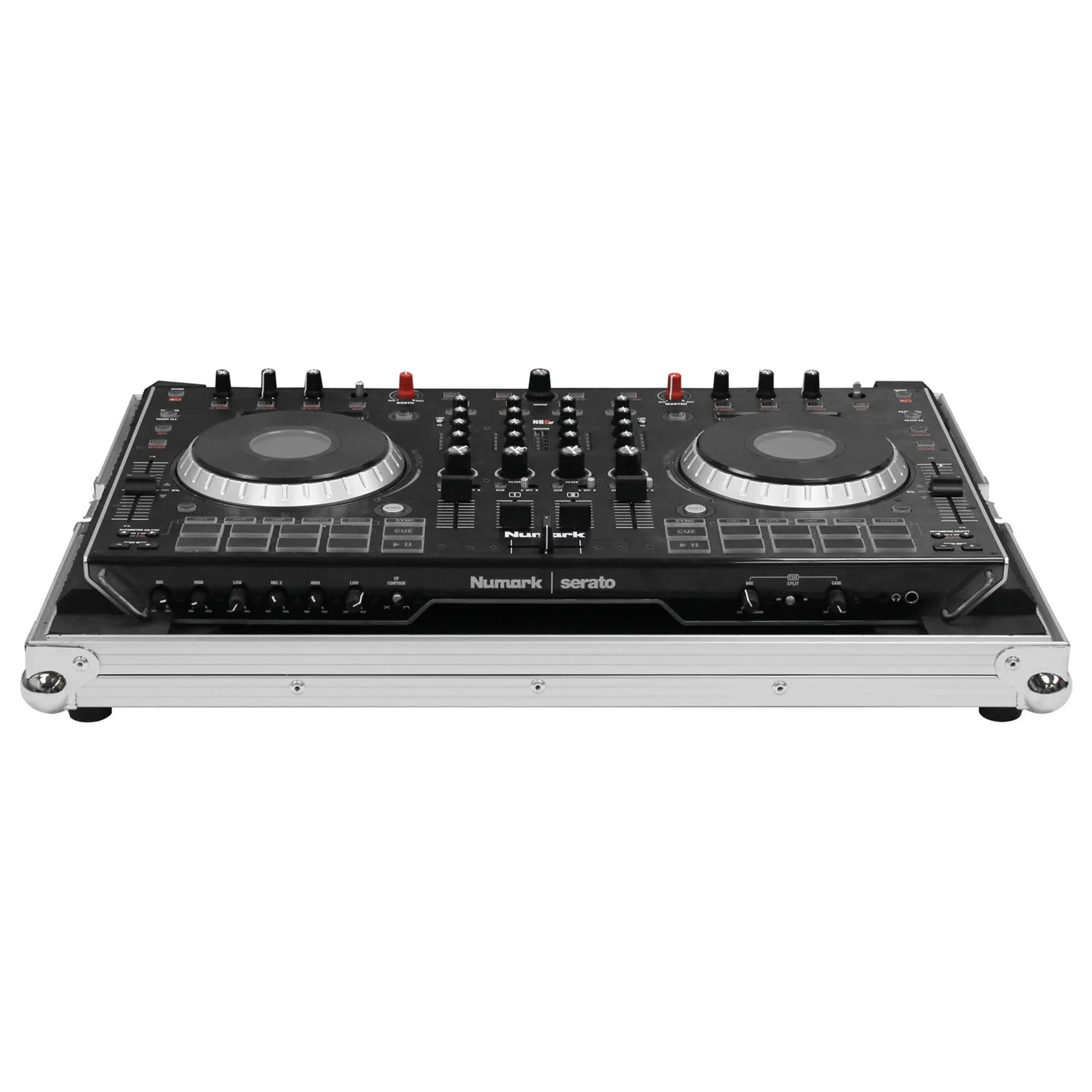 Open Box: Odyssey FRNS6II Low Profile Controller Case For Numark NS6II DJ Controller - Hollywood DJ