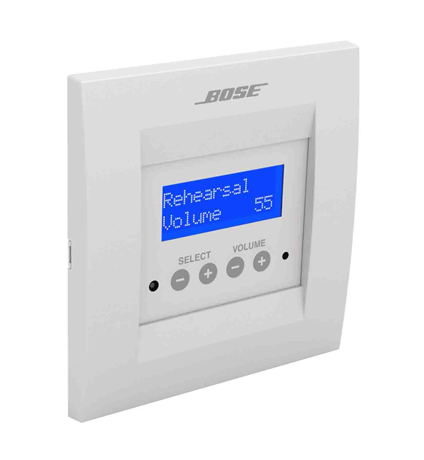 Bose CC-16 WHITE, ControlSpace Zone Controller - White - Hollywood DJ