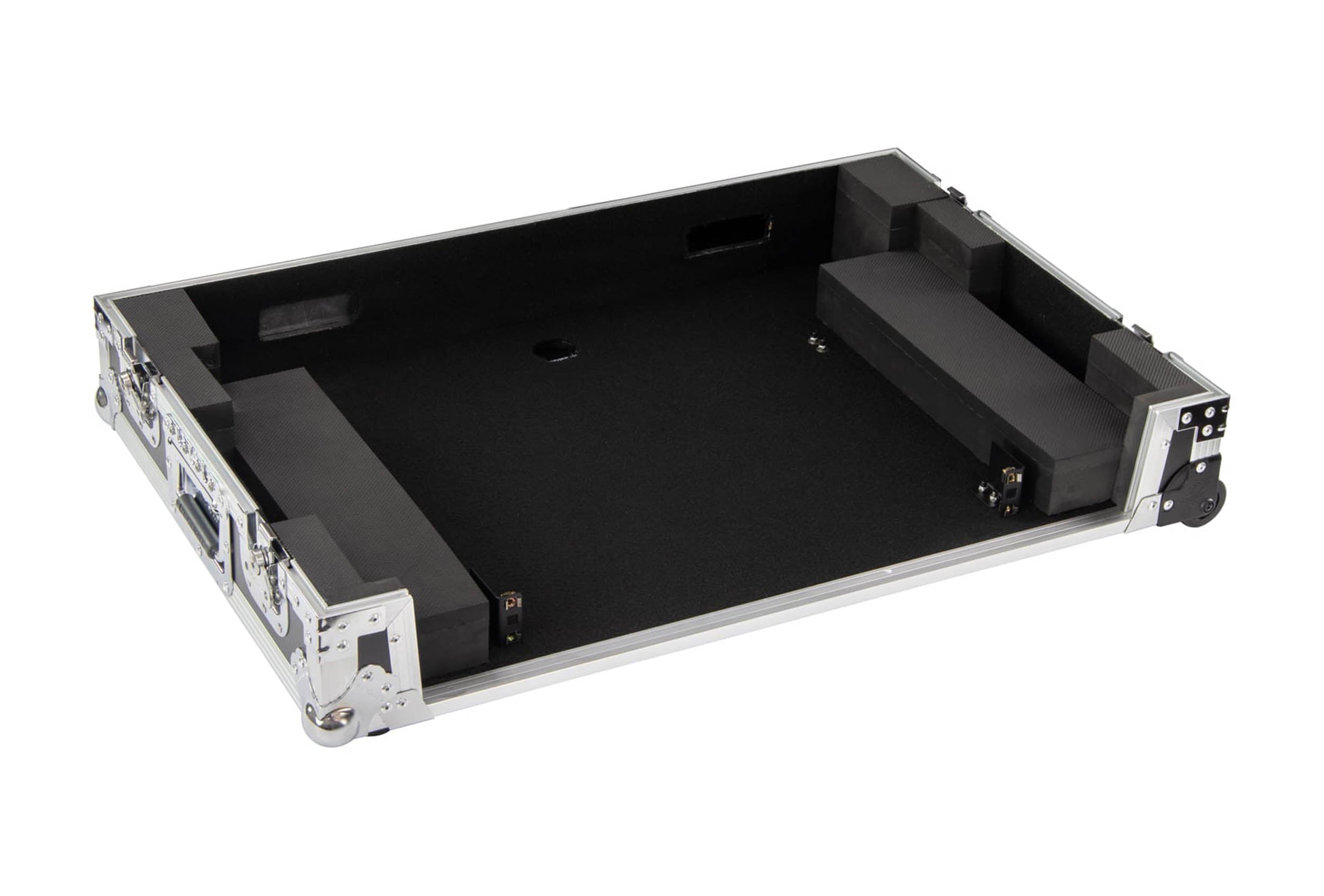 Odyssey FZDDJFLX10CW 1U Flight Case For DDJ-FLX10 Controller with Corner Wheels - Hollywood DJ