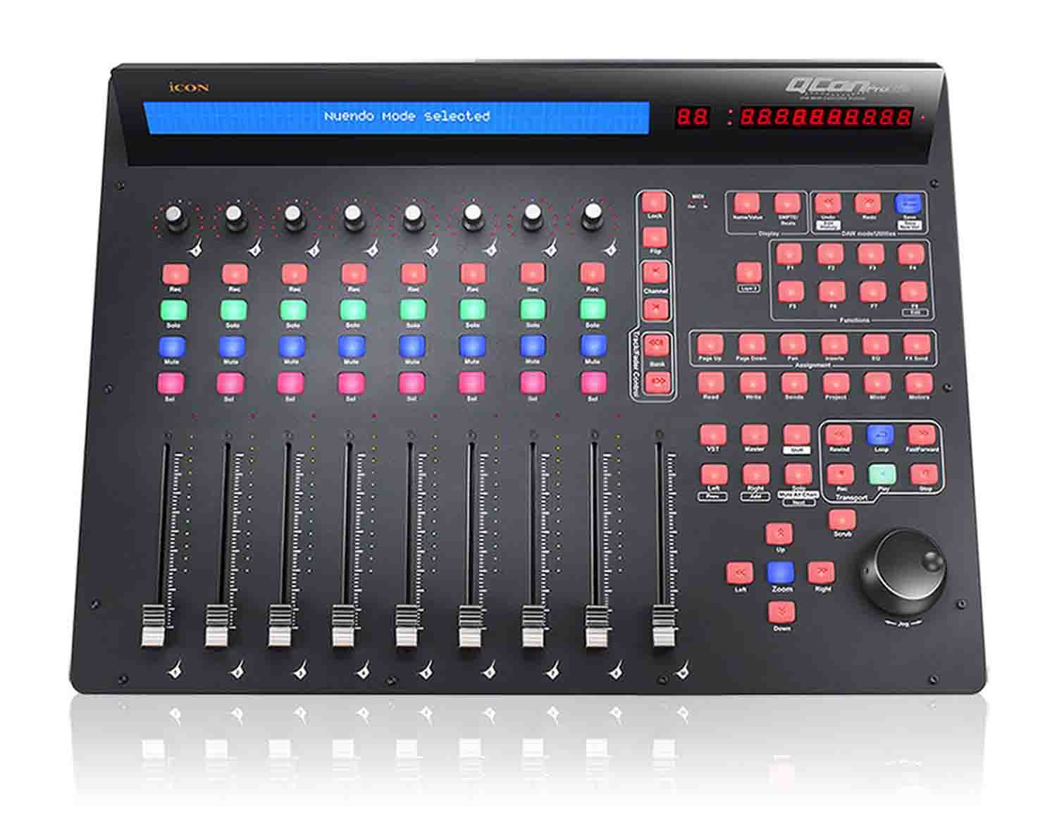 Icon Pro Audio QCon Pro G2 With 9 Touch-Sensitive Motorized Faders - Hollywood DJ