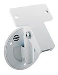 K&M 24161 Universal Speaker Wall Mount Bracket - White - Hollywood DJ