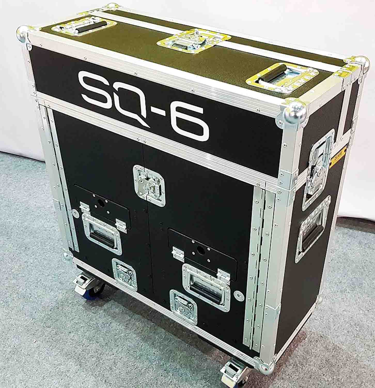 ProX XZF-AH-SQ6  D1U Detachable Retracting Hydraulic Lift DJ Case for A&H SQ6 Console - Hollywood DJ