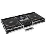Odyssey FZRANE1272W Two Battle Position Flight Coffin Case For Rane Seventy-Two And Rane Twelve Mixer - Hollywood DJ