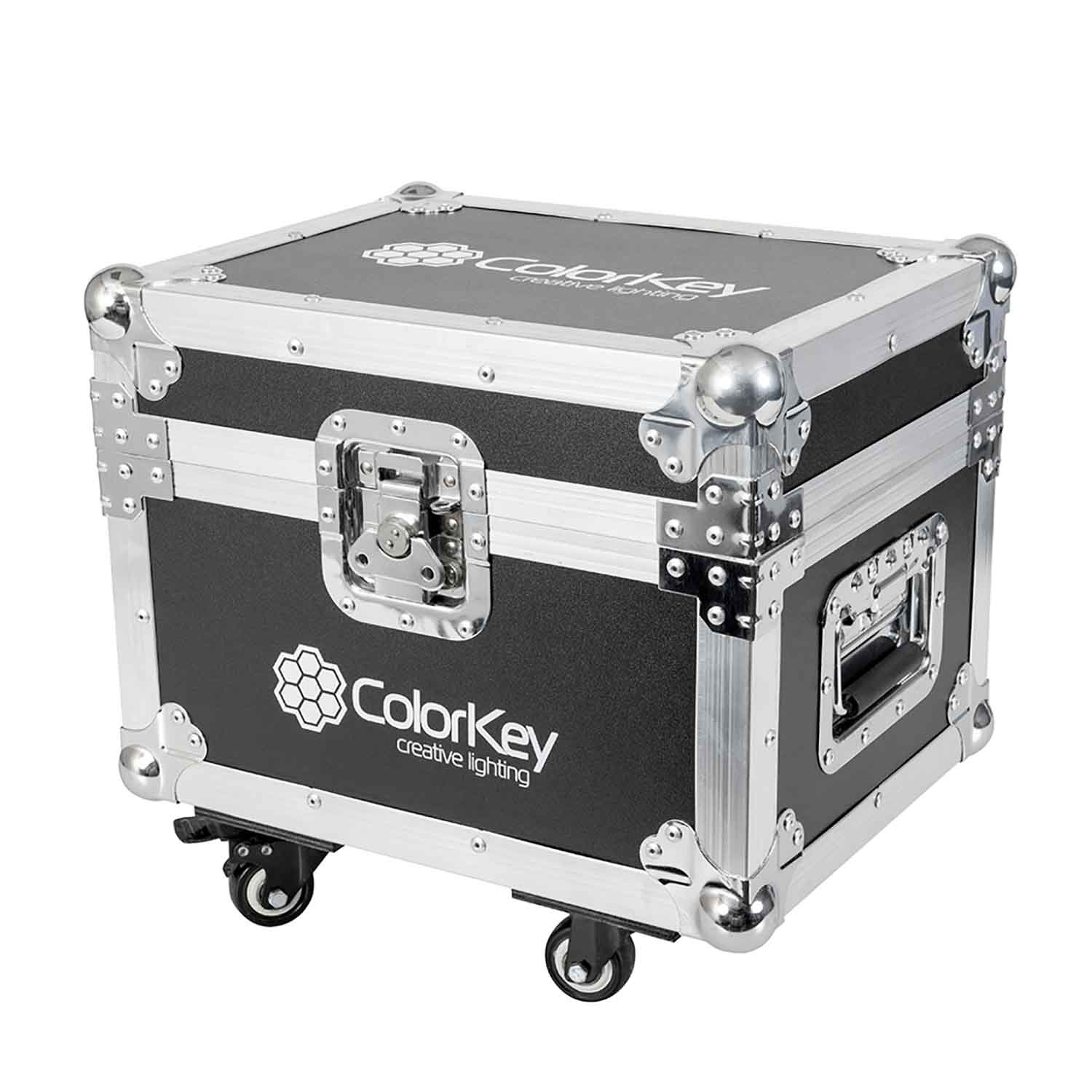 Colorkey CKU-9030 Road Case for 2-PC Dazzler FX Cold Spark Machine - Hollywood DJ