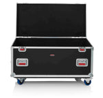 Gator Cases G-TOURTRK4522HS Truck Pack Trunk DJ Case with Casters - 45″ X 22″ X 27″ - Hollywood DJ