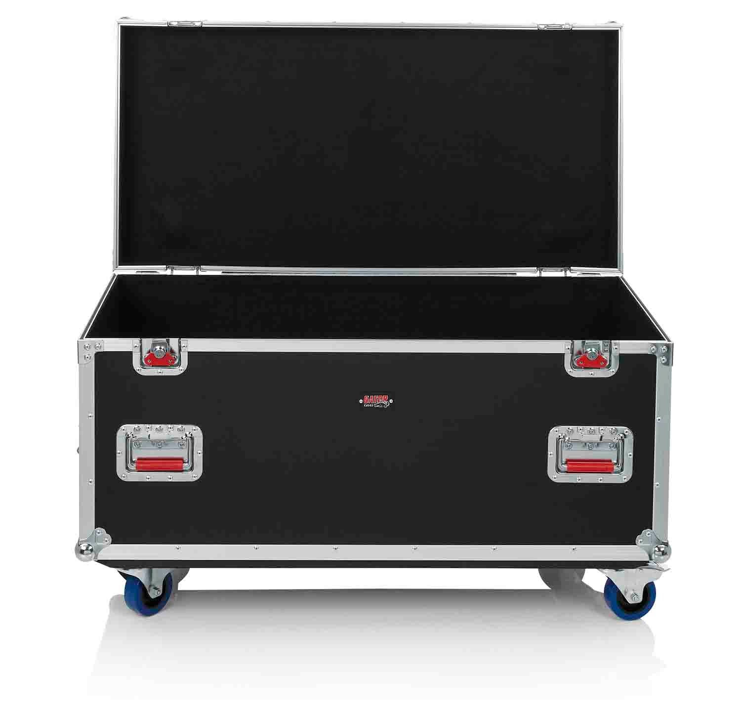 Gator Cases G-TOURTRK4522HS Truck Pack Trunk DJ Case with Casters - 45″ X 22″ X 27″ - Hollywood DJ