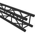 Global Truss SQ-4110 BLK/MTE, 3.3 ft Straight Square Segment for F34 Square Truss - Black - Hollywood DJ