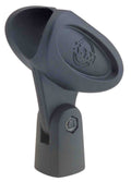 K&M 85060 5/8" Microphone Clip - Black - Hollywood DJ