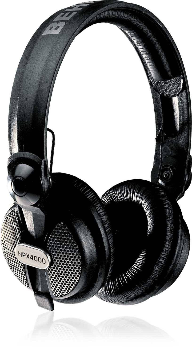 Behringer HPX4000 Closed Type High Definition DJ Headphones - Black - Hollywood DJ