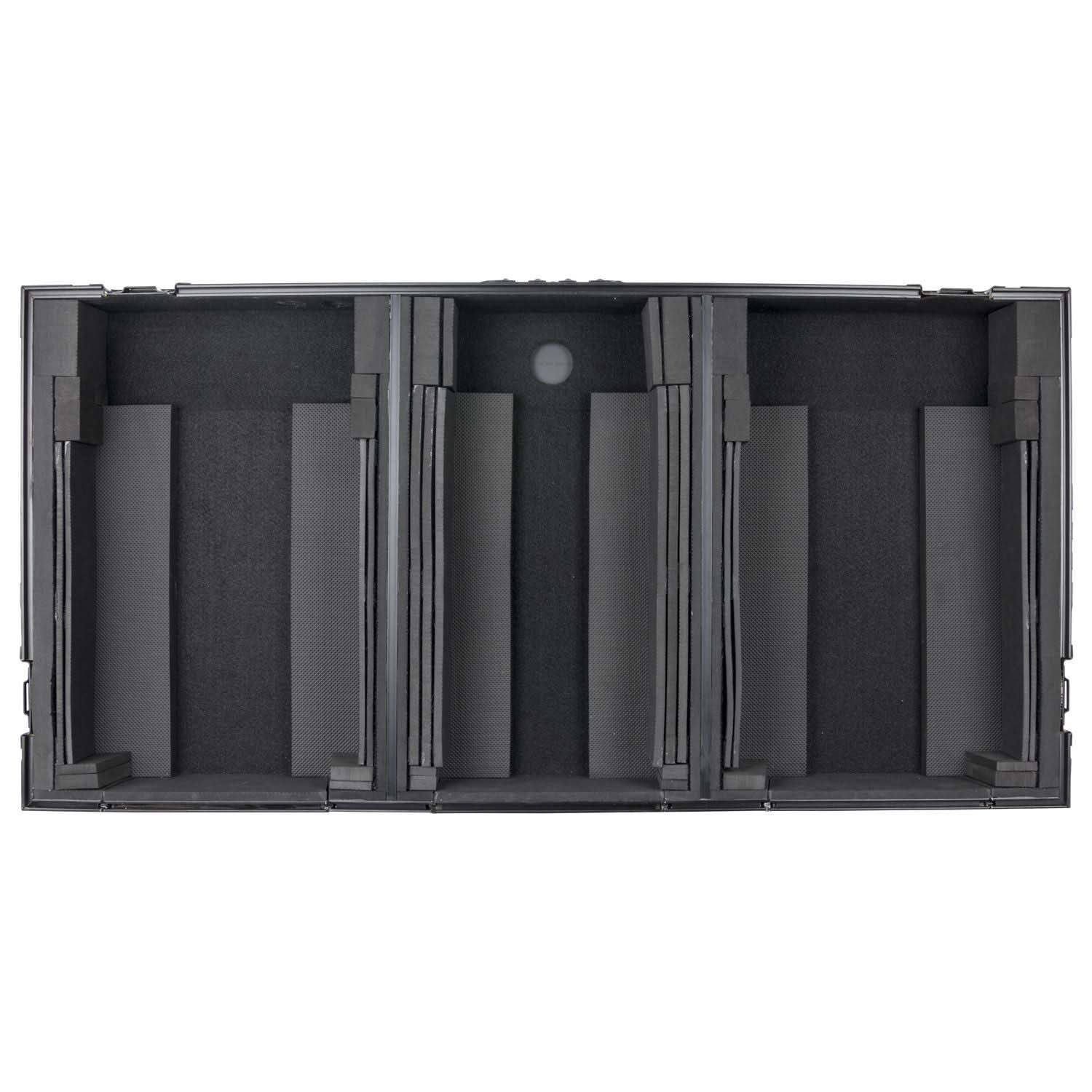 Open Box: Odyssey FZ10CDJWXDBL Extra Deep 10″ Format DJ Mixer and Two Large Format Media Players Coffin Flight Case - Black - Hollywood DJ