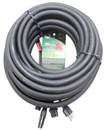 ProX XC-XLREC50 Power Cord and Audio Cable IEC Female to NEMA 15P & Balanced XLR-M to XLRF - 50 Feet by ProX Cases
