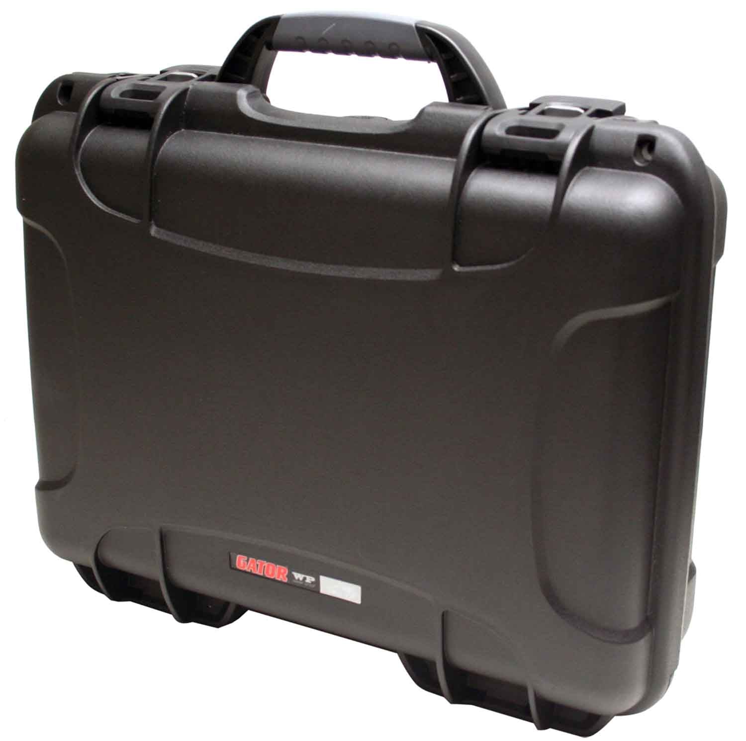 Gator Cases GU-ZOOMH6-WP Waterproof Case for Zoom H6 Hand Held Recorder and Accessories -Black - Hollywood DJ