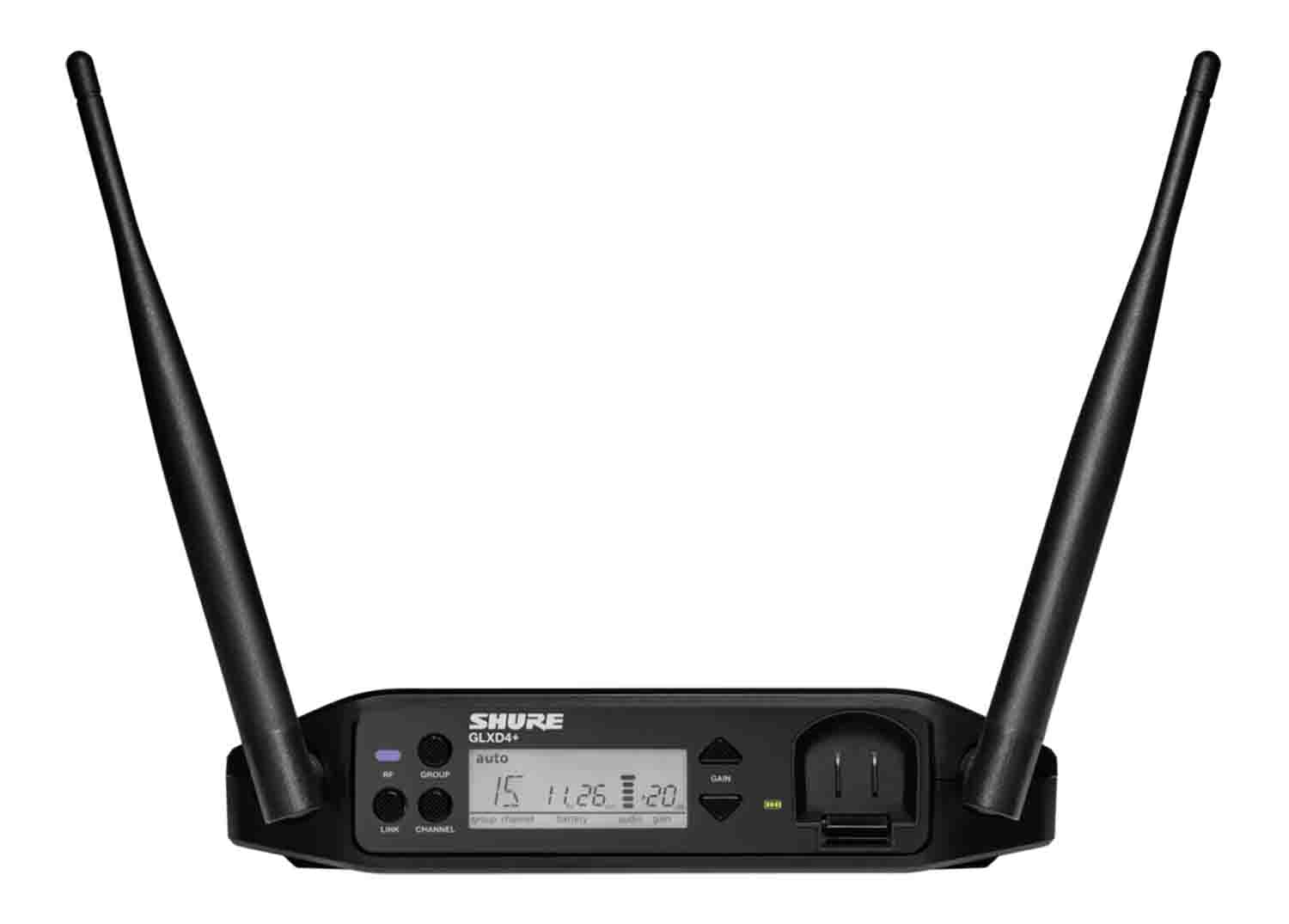 Shure GLXD24+/SM58-Z3 Digital Wireless Handheld System with SM58 Vocal Microphone - Hollywood DJ