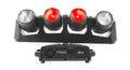 Chauvet DJ INTIMWAVE360IRC Intimidator Wave 360 IRC LED Moving Heads (4) | Stage Lights - Hollywood DJ