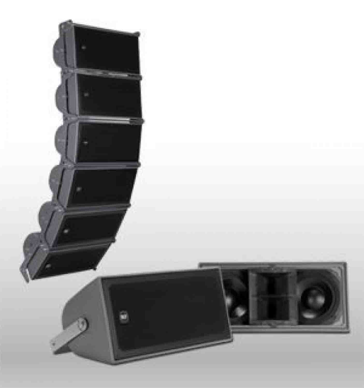 RCF P5228, 8-Inch 500-Watt Weatherproof 2-Way Speaker System - Hollywood DJ