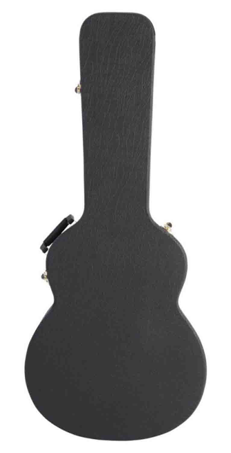 OnStage GCA5600B Hardshell Jumbo Acoustic Guitar Case - Black - Hollywood DJ