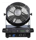 MDG theFAN Ultra Compact Variable Speed Digital Fan with DMX/RDM Control - 100W - Hollywood DJ