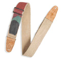 Levy's Leathers MH8P-003 2″ Hemp Vegan Guitar Strap with Printed Sunset Design - Hollywood DJ