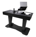 ProX XZF-DJTCDMBLCASE, DJ Booth for Two Pioneer CDJ-2000, Denon SC6000 CD Player and RANE Twelve Turntables - Hollywood DJ