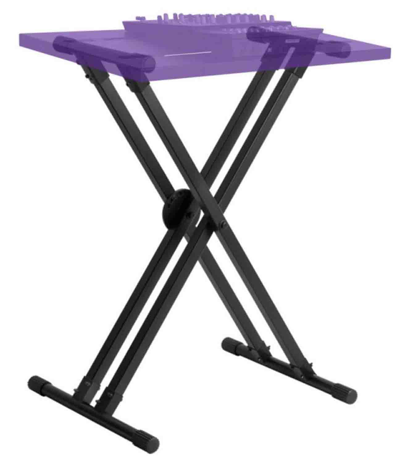 On Stage KS8291XX ERGO-LOK Double-X Keyboard Stand with Lok-Tight Construction - Hollywood DJ