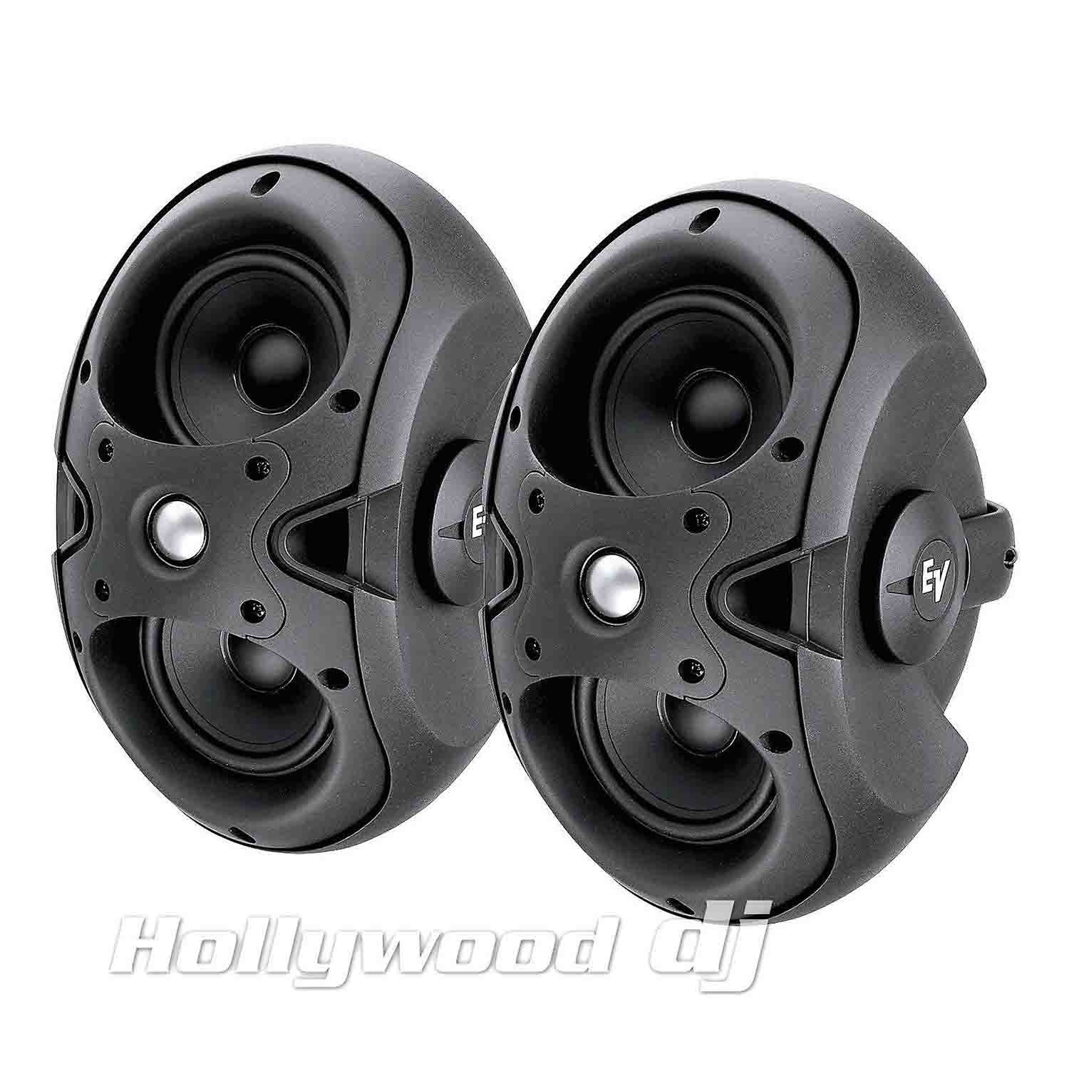 B-Stock: Electro-Voice EVID 3.2, Passive 2-Way 150W Installation Speaker with Dual 3.5" Woofers - Pair - Hollywood DJ