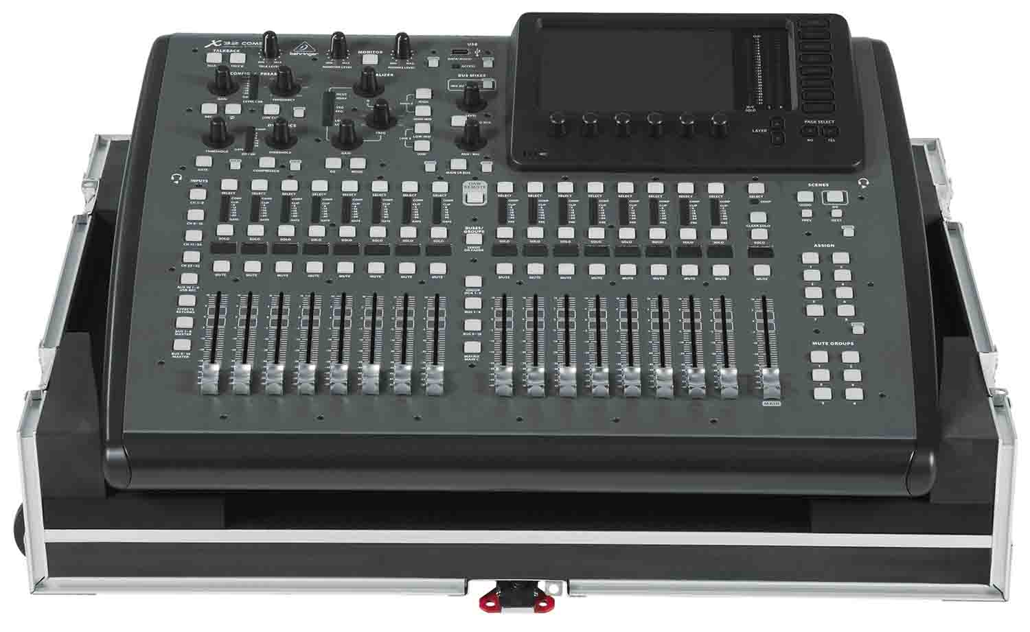 Gator Cases G-TOUR X32CMPCTW Road Case for Behringer X-32 Compact DJ Mixer - Hollywood DJ