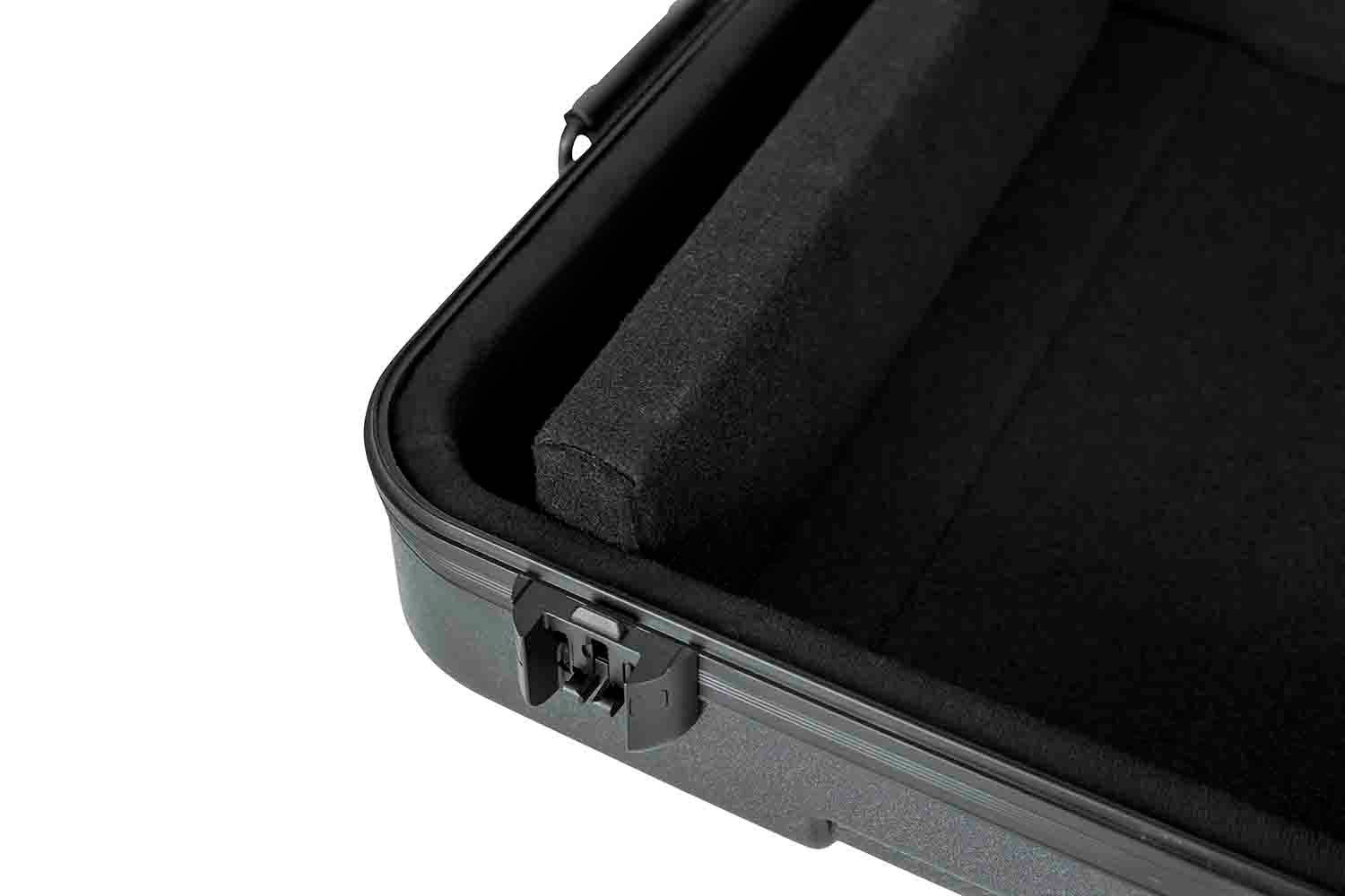 Gator Cases GTSA-KEY61 Keyboard Case for 61-note Keyboards with Wheels - Hollywood DJ