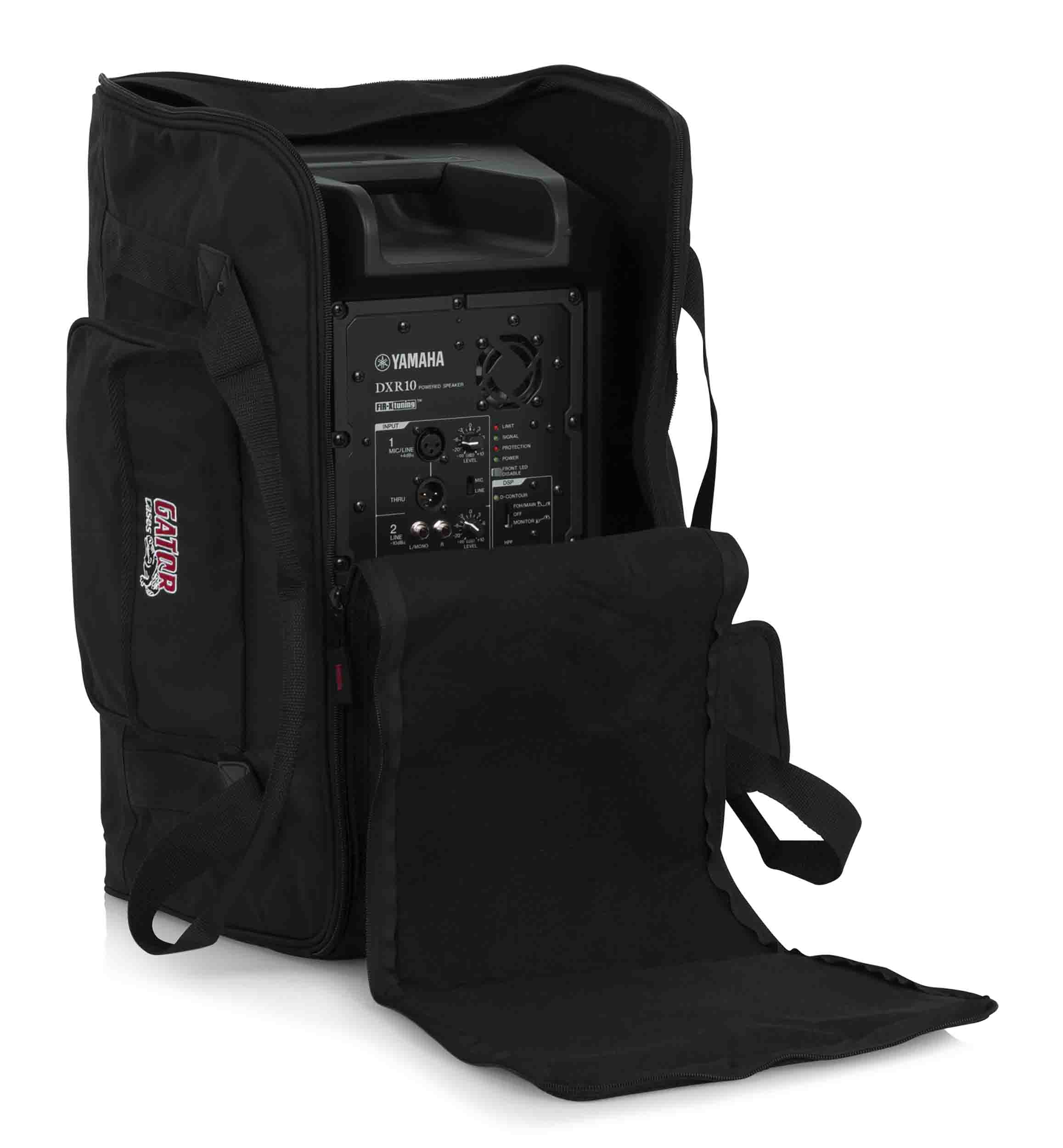 Gator GPA TOTE10, Tote Bag for 10 Inch Speakers - 2 Pack - Hollywood DJ