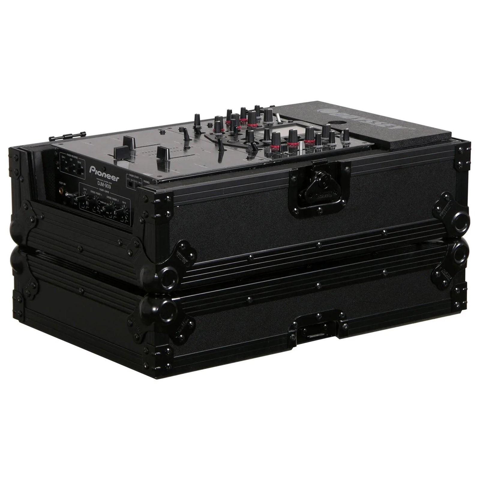 Odyssey FZ10MIXBL Universal Black 10″ Format DJ Mixer Flight Case - Hollywood DJ