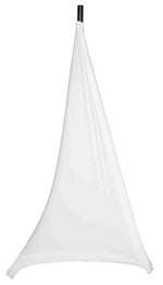 Gator Cases GPA-STAND-2-W Stretchy Speaker Stand Cover-2 Sides - White - Hollywood DJ