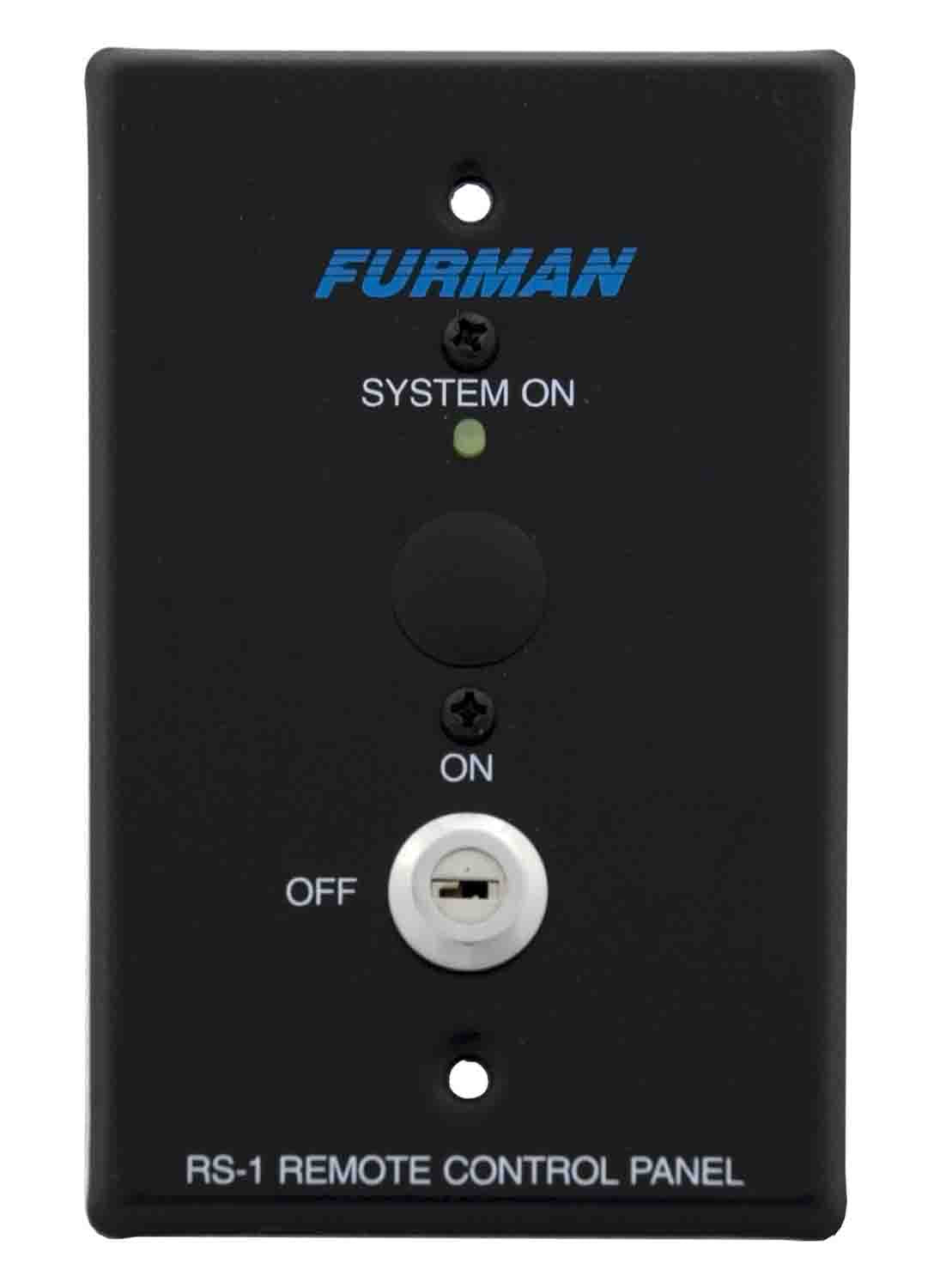 Furman RS-1 Key Switched Remote System Control Panel - Hollywood DJ