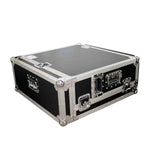 ProX XS-AHQU24DHW DJ Flight Road Case for Allen and Heath QU-24 Mixer With Doghouse and Wheels ProX Cases