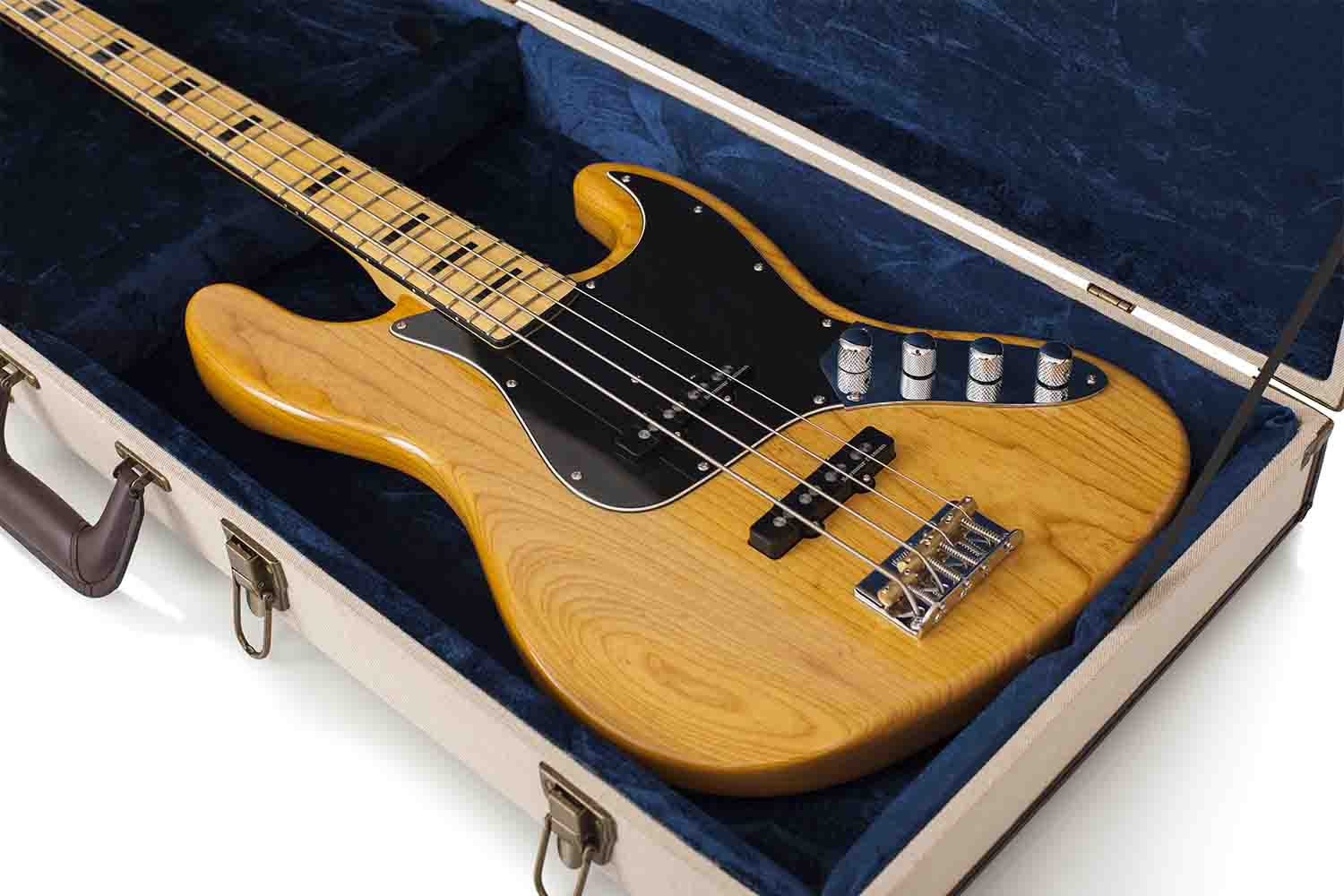 Gator Cases GW-JM BASS Deluxe Wood Case for Bass Guitars - Hollywood DJ