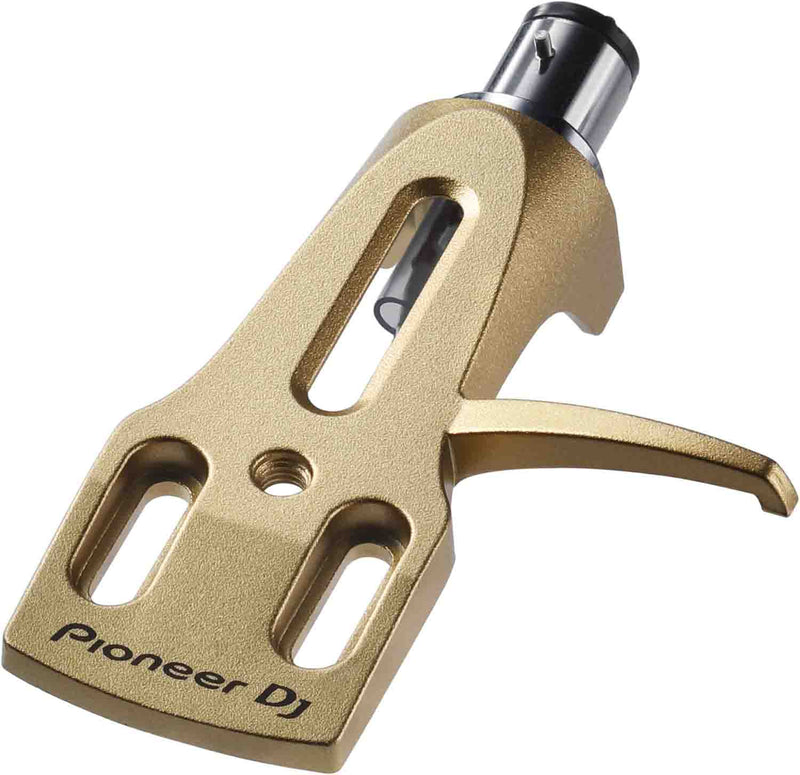 Pioneer DJ PC-HS01-N Headshell for PLX-Series Turntables - Gold - Hollywood DJ